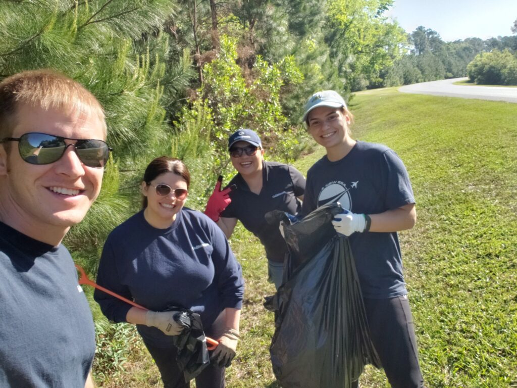 Volunteering - Trash Cleanup